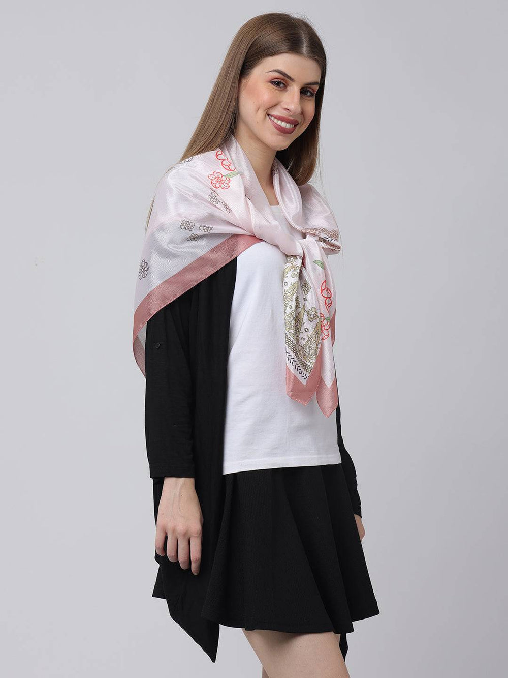 Floral Harmony Scarf