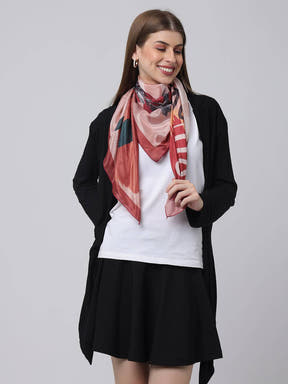 Abstract Bloom Scarf