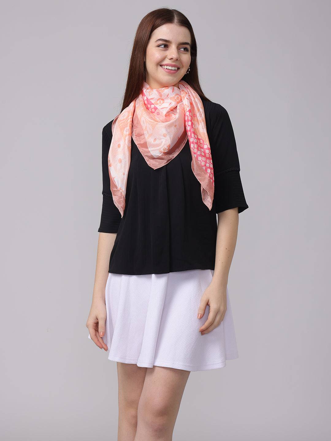 Pastel Patchwork Scarf