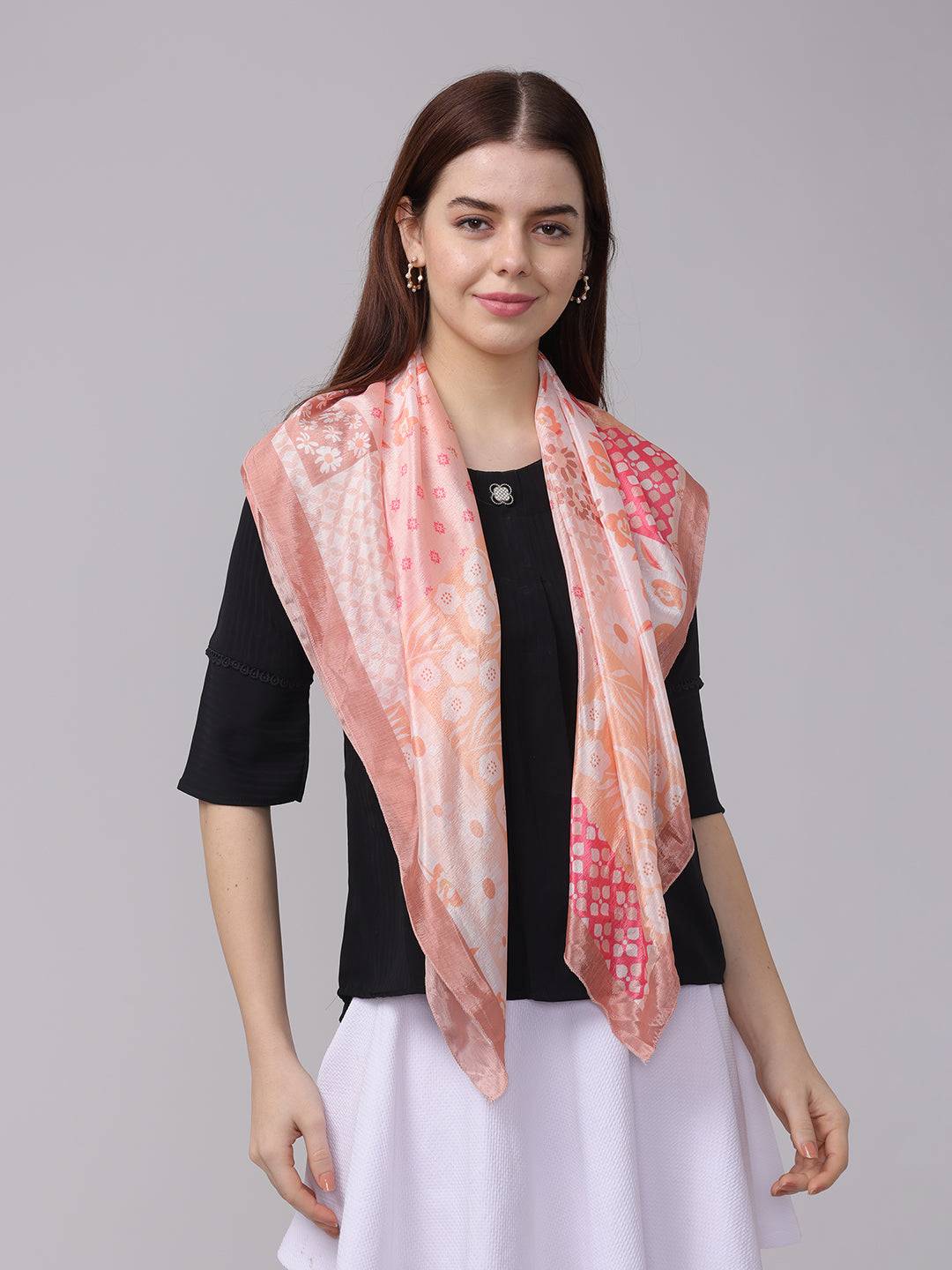 Pastel Patchwork Scarf
