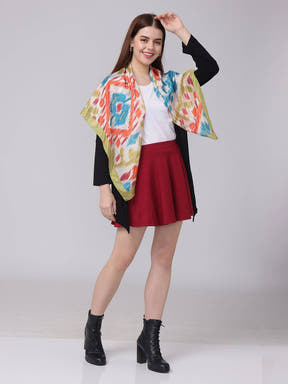 Geometric Elegance Scarf