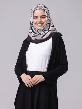 Horsebit Printed Scarf