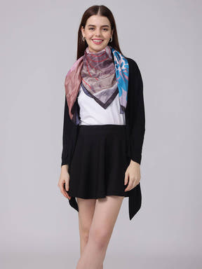 Abstract Pastel Patterned Scarf