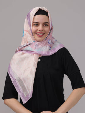 Cream Carousel Scarf