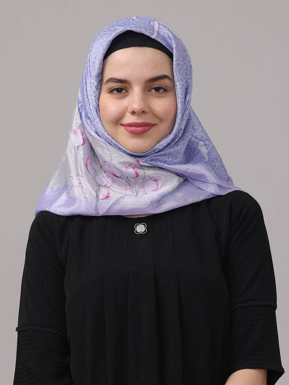 Lavender Carousel Scarf
