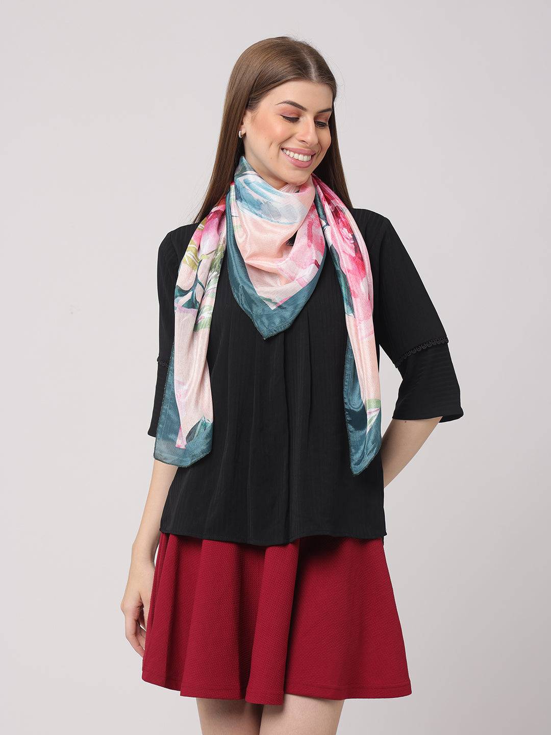 Floral Rose Scarf