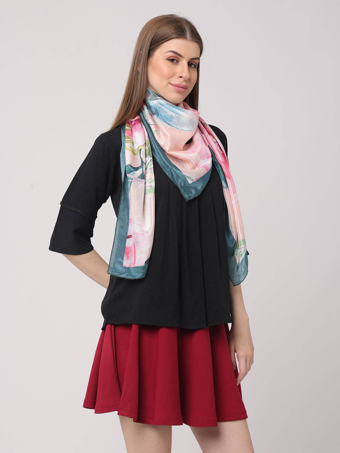 Floral Rose Scarf