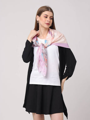 Cream Carousel Scarf