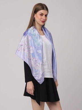 Lavender Carousel Scarf