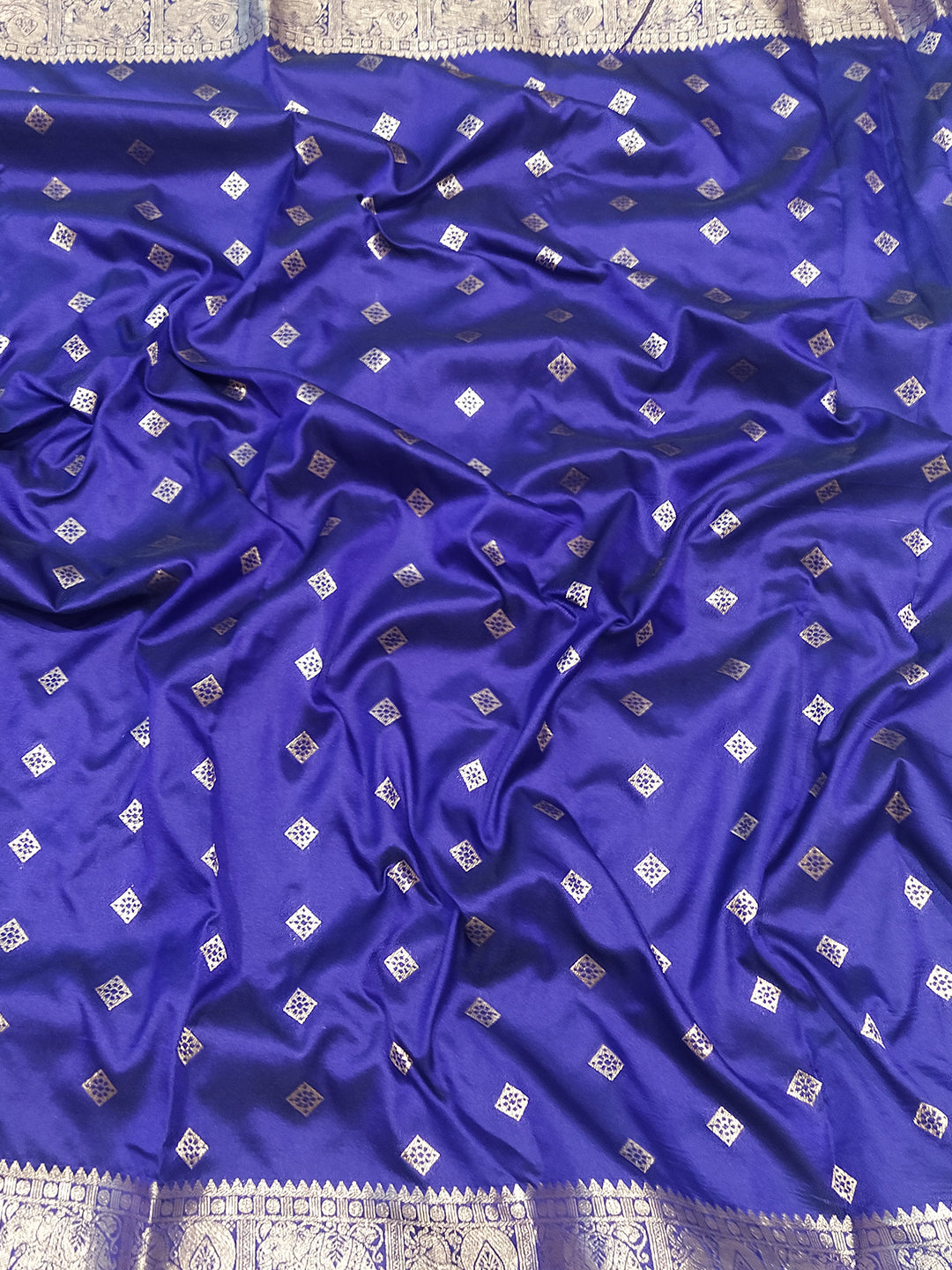 Purple Colour Banarasi Soft Silk Kanchi Zari Weaving Saree