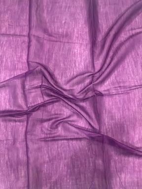 Purple Ombre Chanderi Tissue Saree