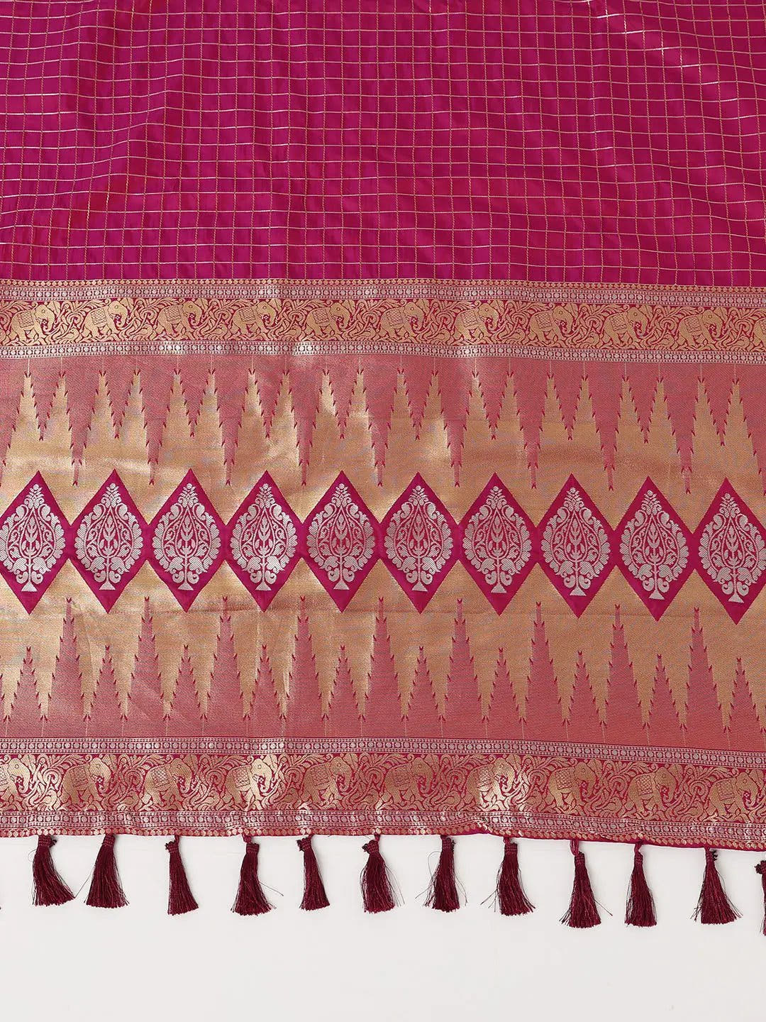 Elegant Soft Silk Zari Kanchi Banarasi Saree
