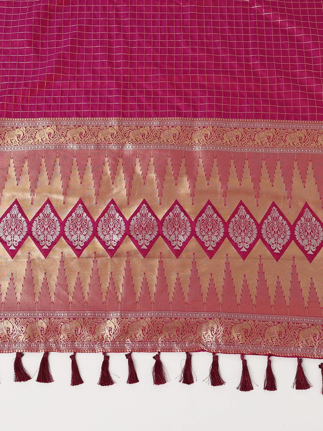 Elegant Soft Silk Zari Kanchi Banarasi Saree