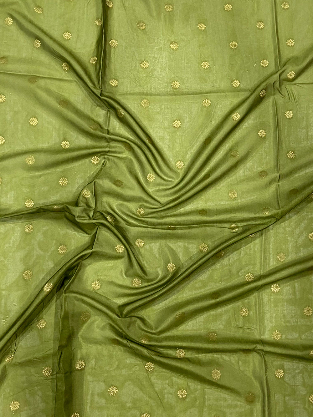 Pastel Green Soft Crepe Silk Digital Ombre Saree