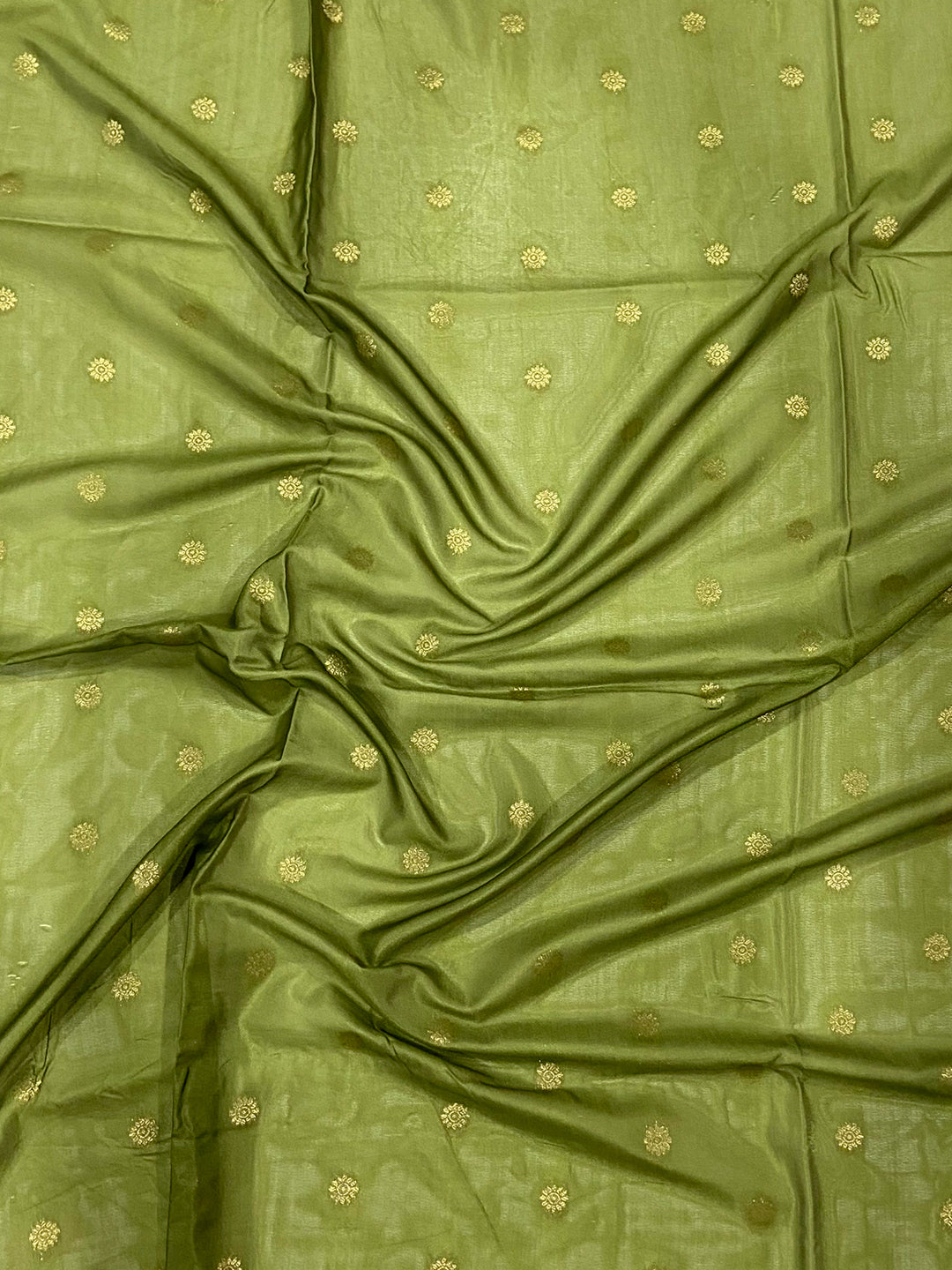 Pastel Green Soft Crepe Silk Digital Ombre Saree