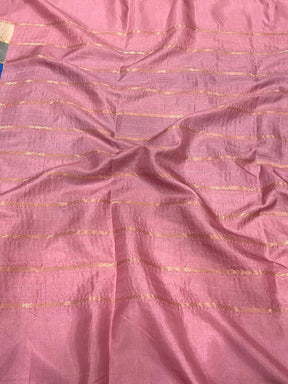 Soft Tussar Barbie Rainbow Saree