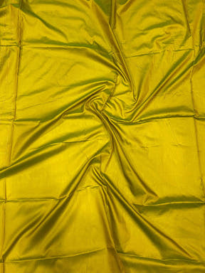 Mustard Yeola Paithani Soft Silk Saree