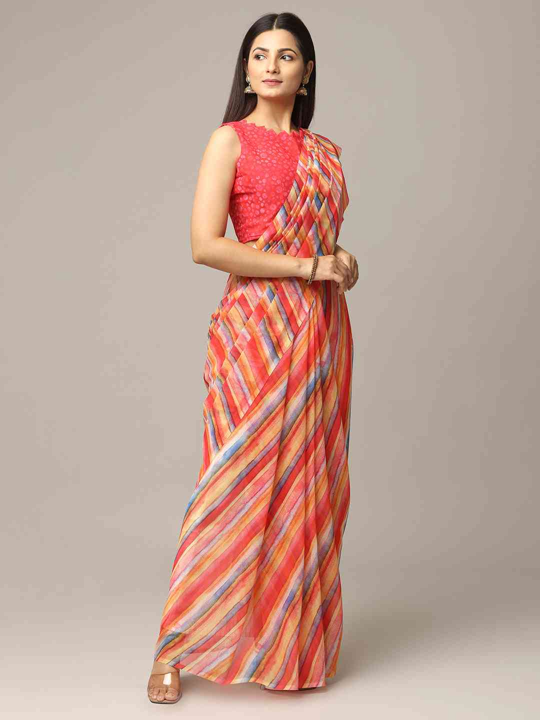Lehriya Soft Georgette Digital Print Saree