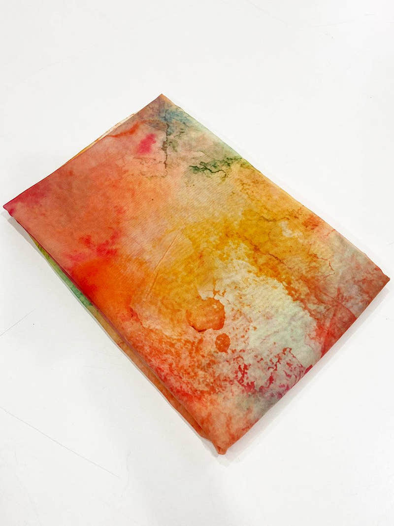 Ethereal Tebi Silk Batik Saree