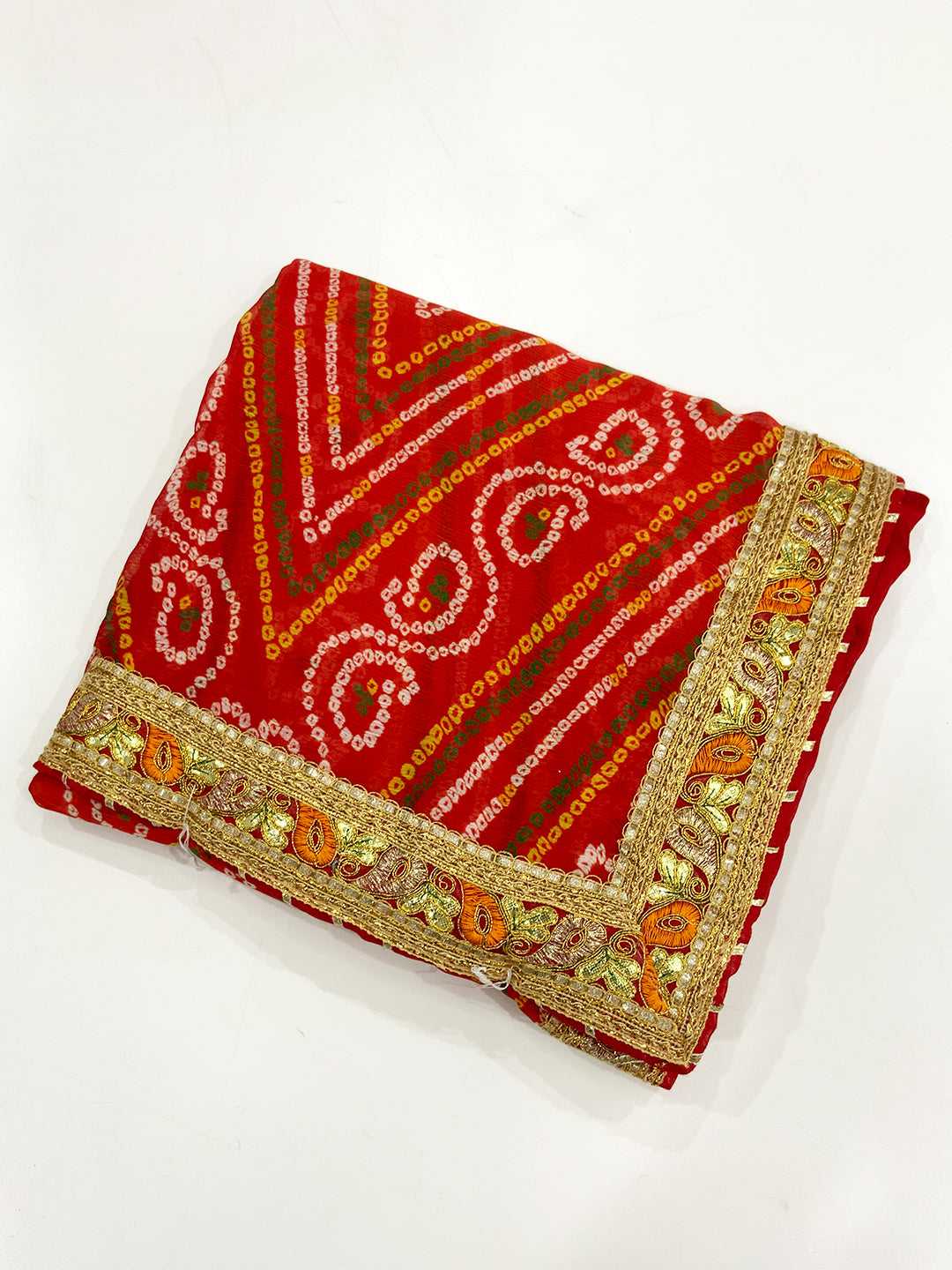 Celebration Chiffon Bandhej Saree
