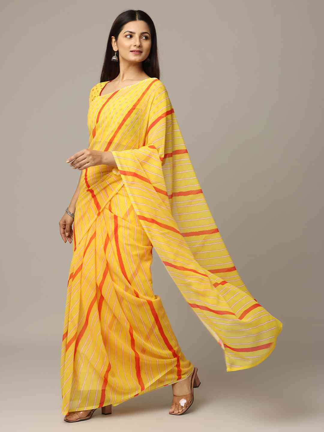 Lehriya Soft Georgette Digital Print Saree