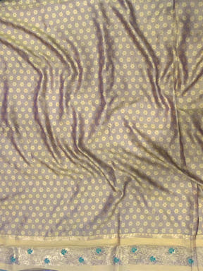 Radiant Feather Dubal Tone Soft Silk Saree

