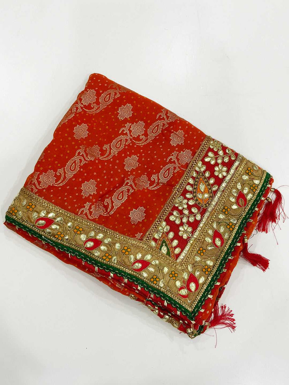 Foil Fantasy Chinnon Saree