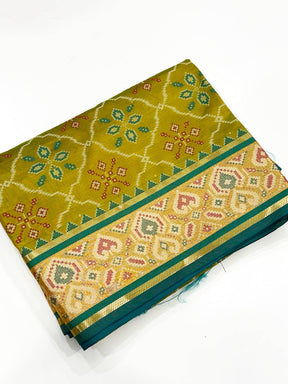 Radiant Pochampally Patola Silk Saree