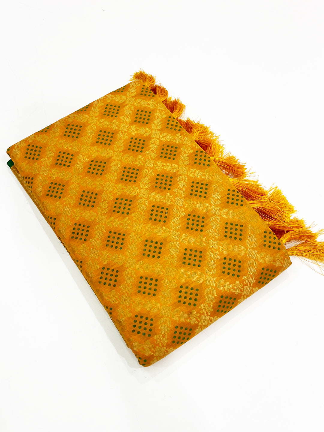 Radiant Yellow Banarasi Patola Zari Saree