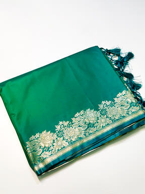 Classic Ombre Weaving Mashru Silk Saree