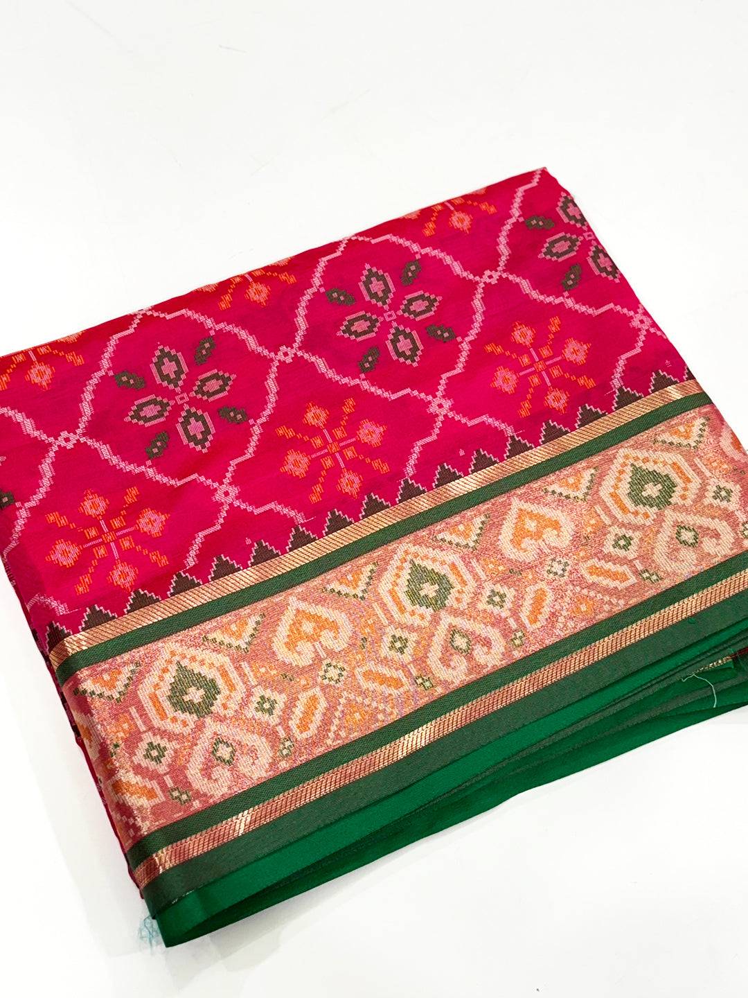 Majestic Pochampally Patola Silk Saree