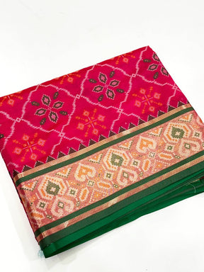 Majestic Pochampally Patola Silk Saree