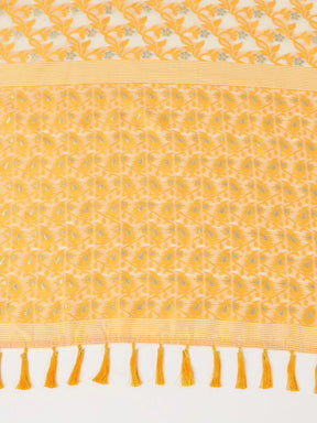  Dhakai Jamdani Cotton Silk Saree