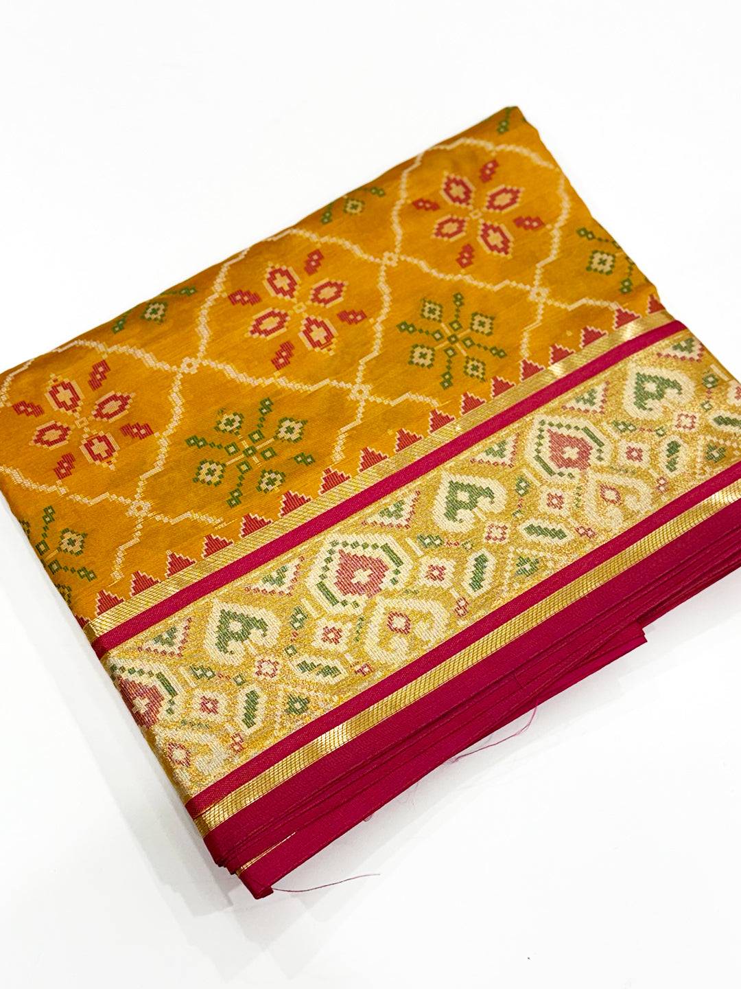 Graceful Pochampally Patola Silk Saree