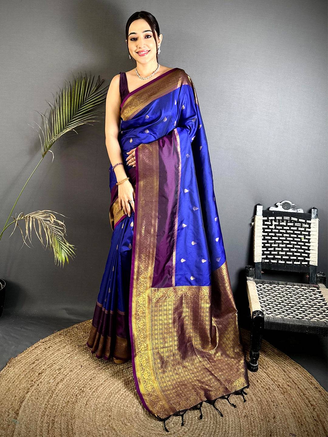 Classic Kadwa Weave Banarasi Saree