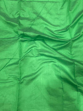 Vibrant Green Dhakai Jamdani Cotton Silk Saree

