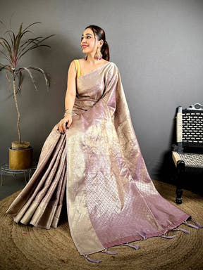 Royal Kanjivaram Zari Tissue Saree