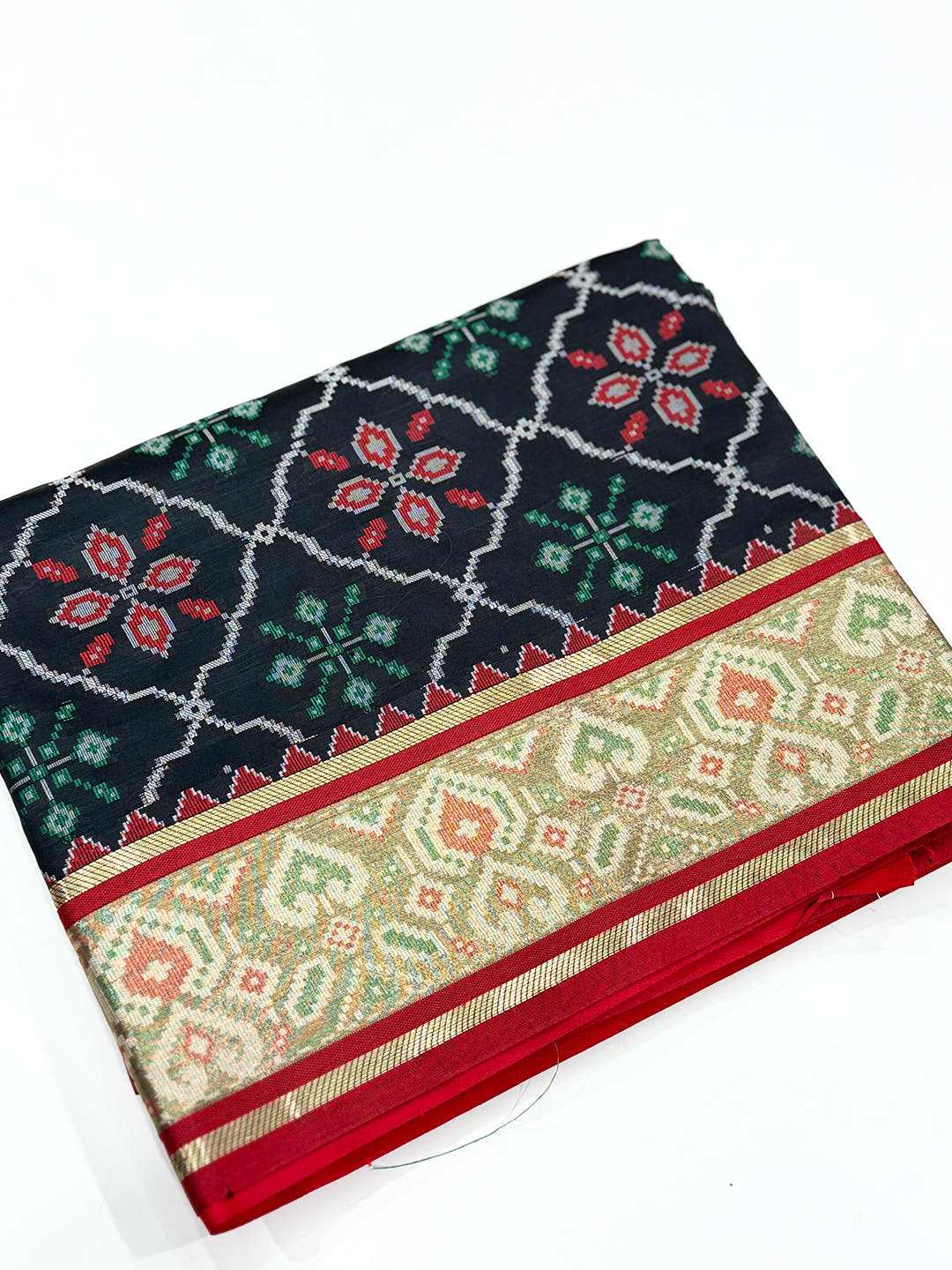 Opulent Pochampally Patola Silk Saree

