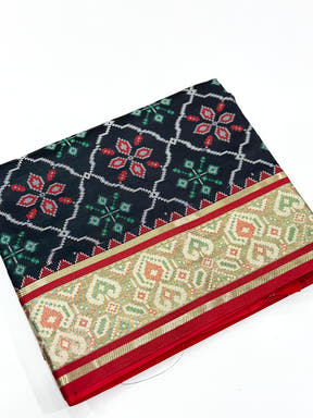 Opulent Pochampally Patola Silk Saree

