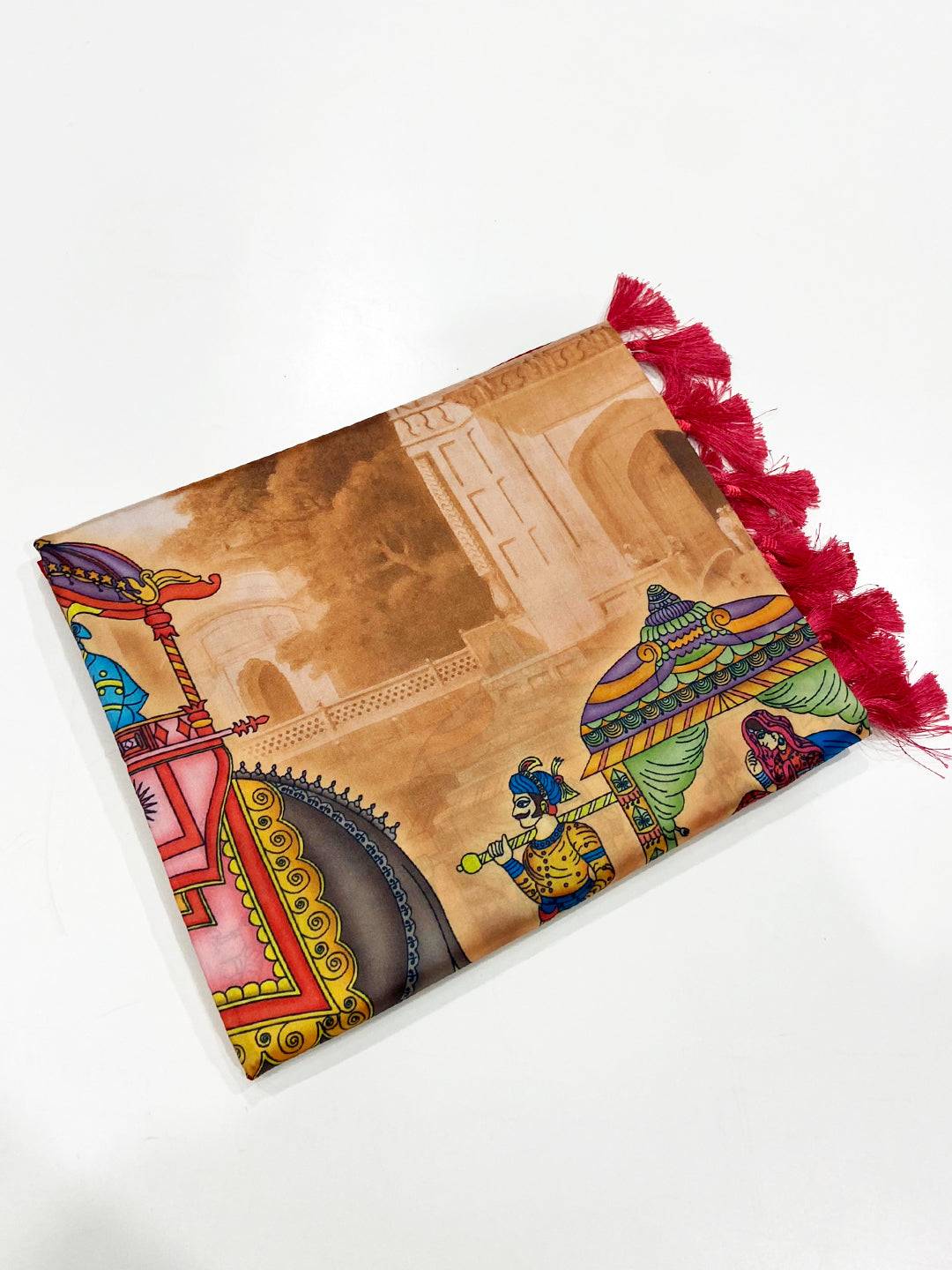 Traditions Soft Banarasi Silk Digital Print Saree