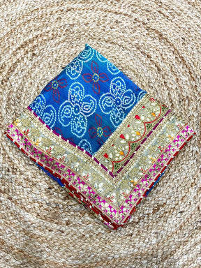 Radiant Foil Chinnon Saree