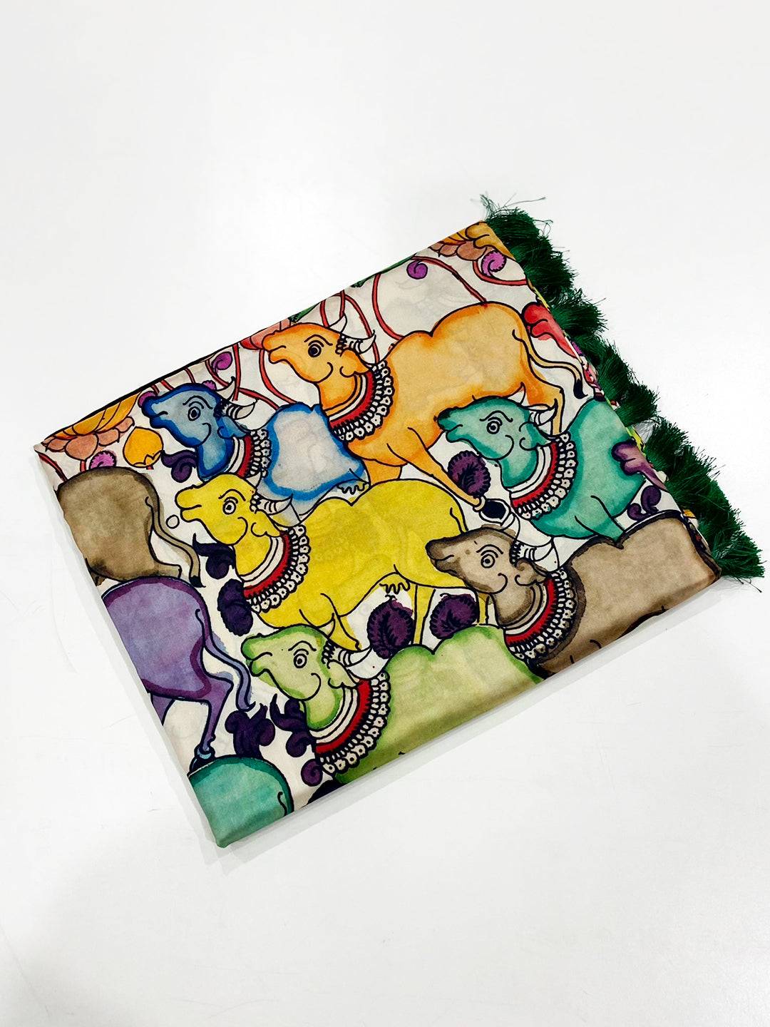 Regal Banarasi Kalamkari Pattu Saree