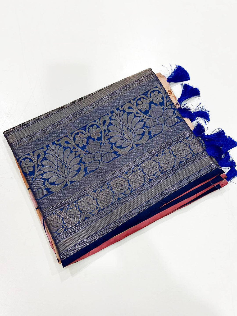 Tradition Banarasi Floral Print Saree