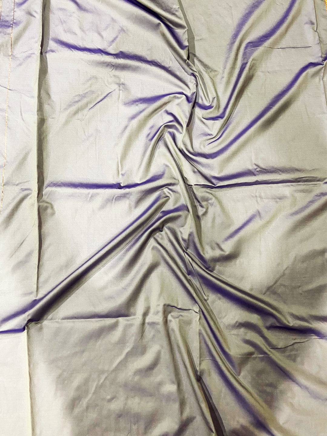 Regal Lavender Yeola Paithani Soft Silk Saree