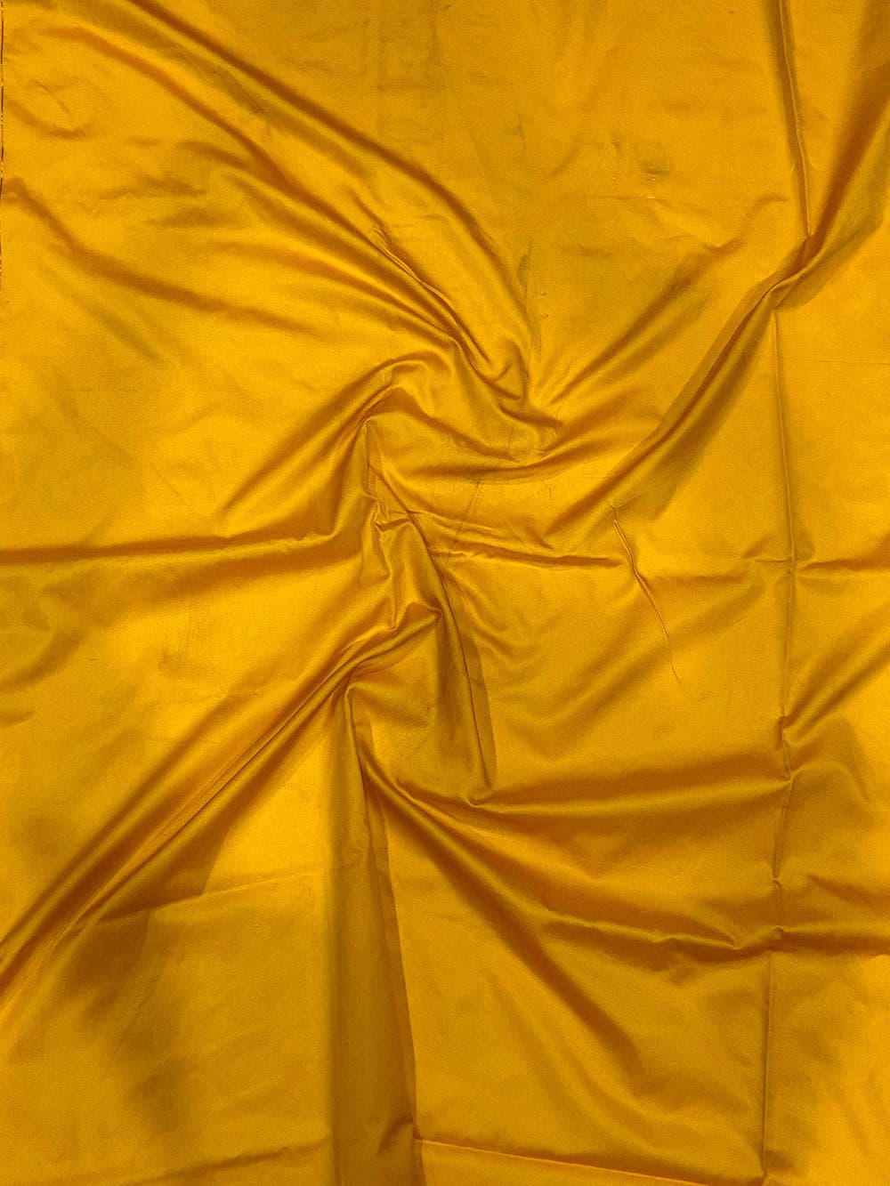 Mustard Yellow Yeola Paithani Soft Silk Saree