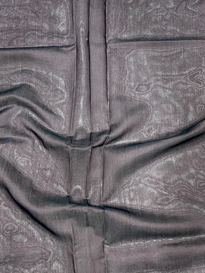 Off White Digital Kalamkari Printed Tussar Silk Saree