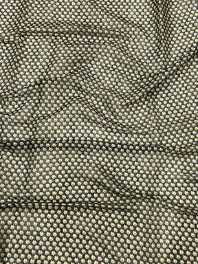 Olive Green Linen Juth Digital Print Saree