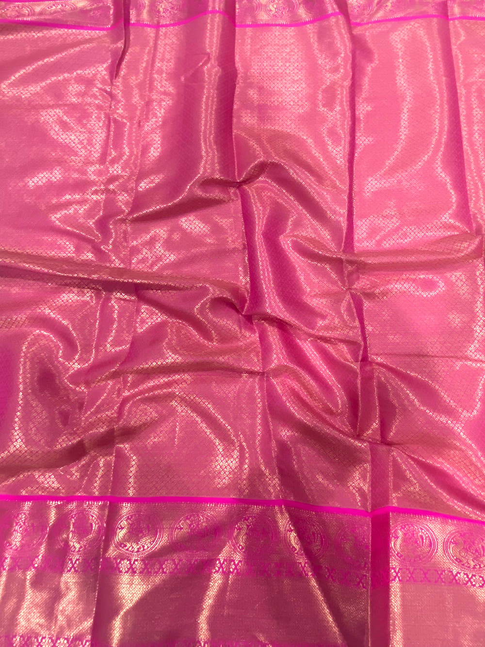 Green Floral Zari Banarasi Kanjivaram Silk Saree

