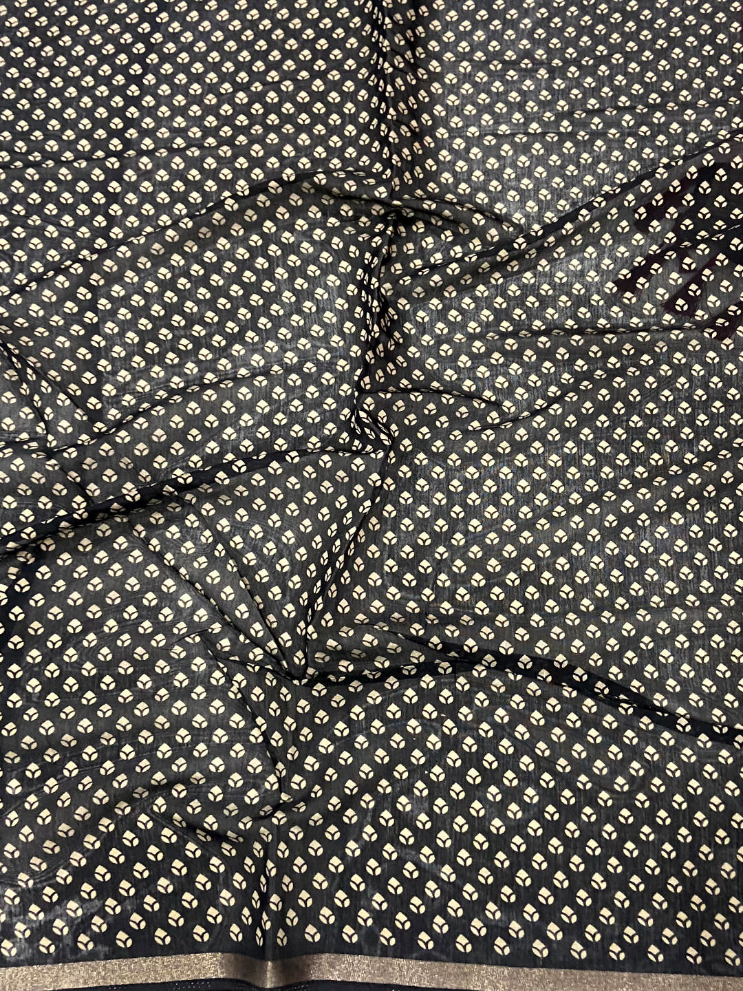 Red Pure Cotton Viscose Kalamkari Print Saree

