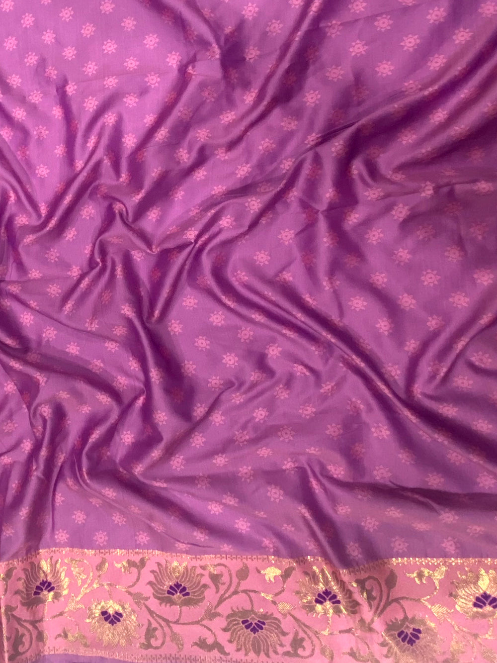 Royal Purple Soft Silk Pattu Saree